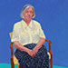 Margaret Hockney, 14th, 15th, 16th August 2015 48 x 36 in, acrylic on canvas